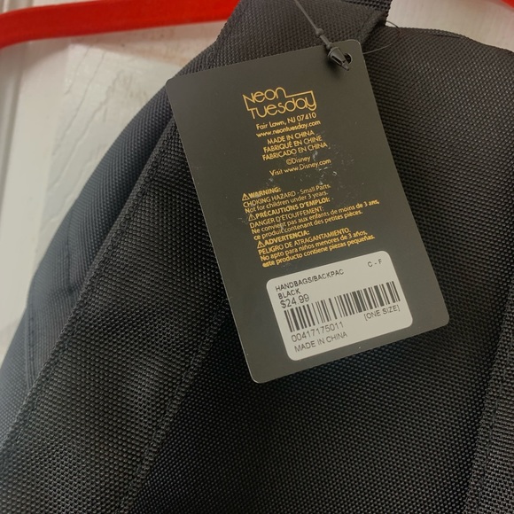 Black Mini Mulan Backpack - Picture 6 of 9